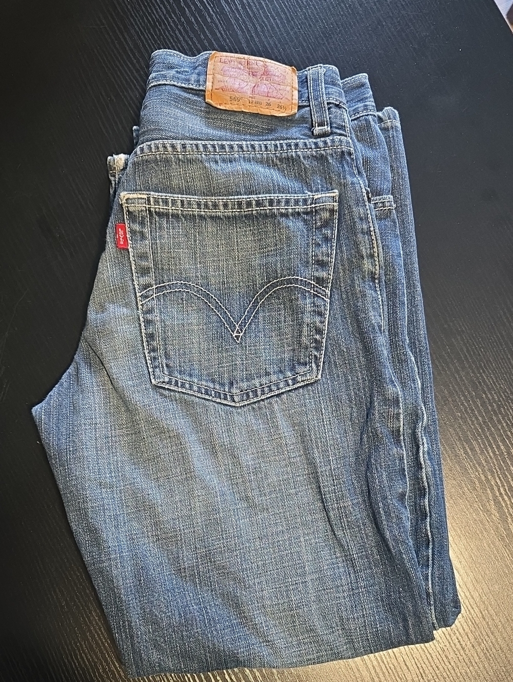 Levi's Boy's Light Blue Straight-Leg Denim Jeans